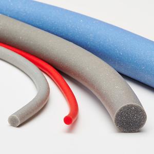 China Low Hardness Silicone Foam Strip , Extruded Silicone Foam Sealing Strip on sale
