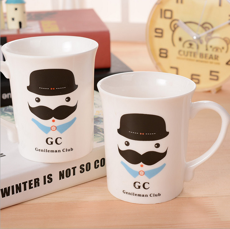Daily use customized ceramic eco friendly travel mug with silicone base