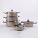 Multifunctionaal Aluminum Cookware Set Non Stick Cooking Pot Set