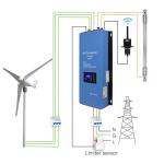 2000W 40V-90Vwind Generator Grid Tie Inverter Wind Turbine Inverter 24V Off Grid