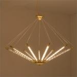 Post-modern minimalist chandelier Creative retractable bedroom living room Kroon