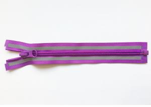 Wholesale European Style Fashion Sewing Notions Zippers100% Nylon Reflective Zipper For Jackets / Backpack from china suppliers