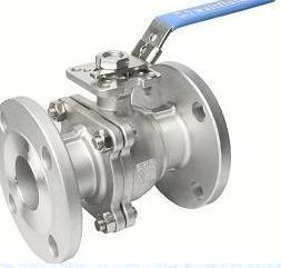 Wholesale 2pc Ball Valve With Flanged with Direct Mount Pad (SS316/SS304/WCB) from china suppliers