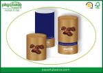 Rolled Edge Paper Cylinder Containers , Paper Cylinder Boxes For Food Packaging