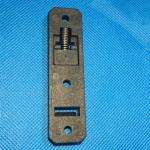 RB-233 Plastic Nylon Spring Loaded Din Standard Rail Mounting Clip Black 20mm