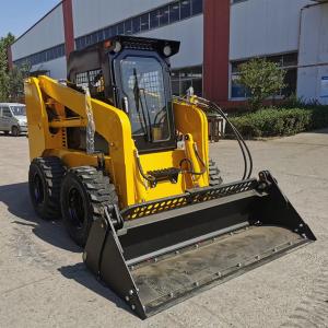 Wholesale 45kw Small Skid Steer Loader Four Wheel Drive Automatic With Bucket from china suppliers