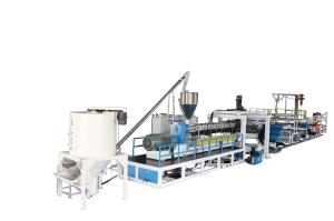 Wholesale Eco Friendly PVC Sheet Edge Banding Extrusion Line PLC Automatic Control from china suppliers
