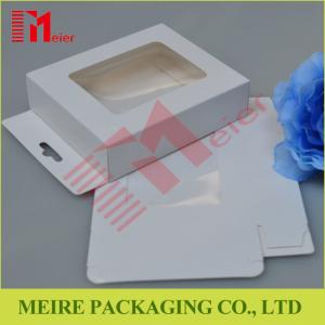 Wholesale Wholesale cheap white paper box no printing with clear window free for USB packaging from china suppliers