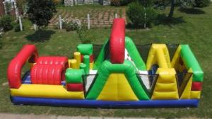 inflatable obstacle course / inflatable hot selling climbing obstacle course for kids playing