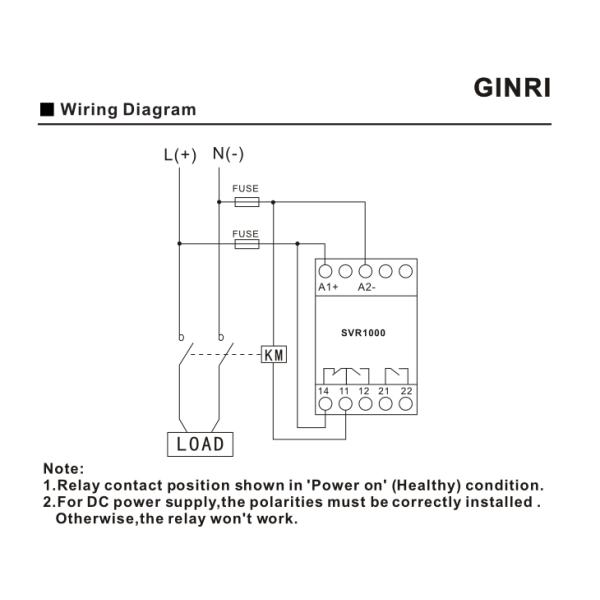 Automatic Reset Single Phase Protection Relay Overvoltage Undervoltage Protector Switch 220V