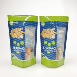 Wholesale Digital Printed Eco Friendly Snack Bag Packaging with Zipper Resealable Plastic Food Seal Packaging from china suppliers