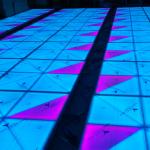 Waterproof DMX LED Dance Floor 31CH 1*1m RGB Colorful For Nightclub Disco Bar