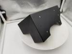9" Rust proof garden bed corner bracket zinc plated black raised garden steel