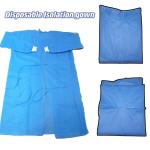 Waterproof Anti Static SMS Non Woven Fabric Isolation Gown For Adult AAMI Level
