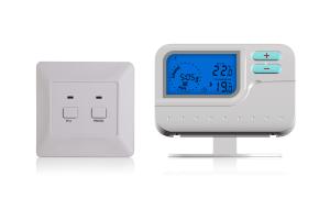 Wholesale Battery Operated Electronic Room Thermostat / Programmable Heat Pump Thermostat from china suppliers
