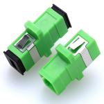Low Insertional Loss SC/APC SM SX Fiber Optic Adapter