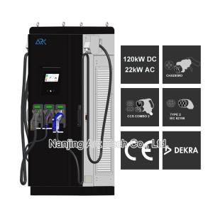 China Mode 4 120KW IEC 62196 Fast Car Charging Stations With Metal Casing And Semi Gross Coating on sale
