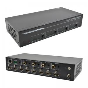 China 4X4 Matrix 4K HDMI Video Switcher Support Downscaler With Audio ARC on sale
