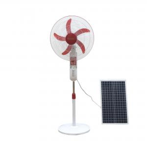 Wholesale Three Adjust Speed Solar Battery Fan Rechargeable With LED  Light from china suppliers