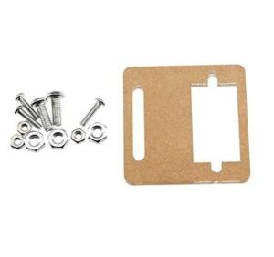 Wholesale Plexiglass SG90 RC Servo Mounting Bracket With Screws from china suppliers