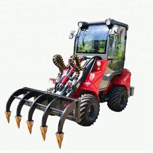 Wholesale Multi - Functional Wheel Loader Machine / Quick - Change Device Telescopic Arm Loader 800kg from china suppliers