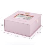 Biodegradable Custom DIY Storage Printing Paper Box Baby Pink Gift Set Newborn