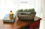 home dicorative wicker garden baskets willow flower plant baskets manufacture