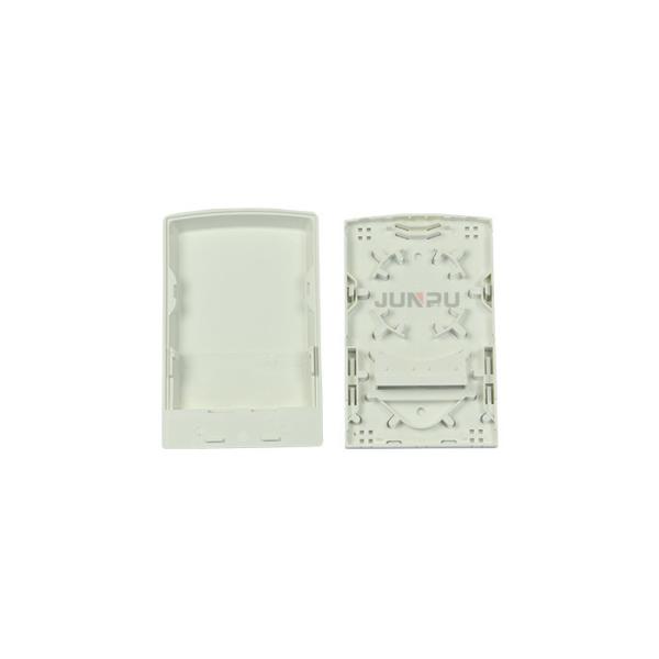 Waterproof FTTH Indoor Fiber Optic Termination Box 2 Cores With 2 SC Optic Adapter