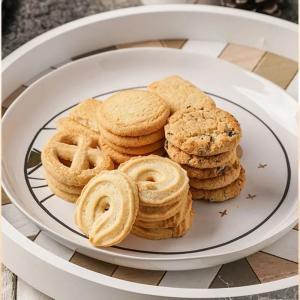 Wholesale Custom Crispy Halal Danish Butter Cookies Biscuits Round Shape from china suppliers