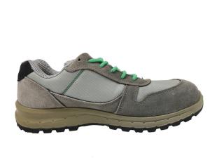 Wholesale Green Lace Mens Comfortable Work Shoes Breathable Oxford Upper Embossed Logo from china suppliers