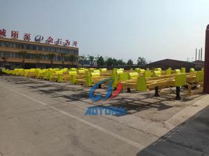 Wholesale Tri Axles 20ft 40ft 45ft Container Skeletal Trailer from china suppliers