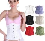 Luxary Jacquard Underbust corset