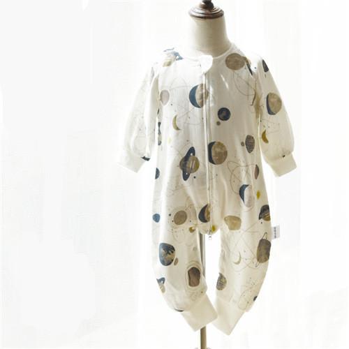 Breathable Muslin Sleeping Bag Baby Swaddle Wrap Machine Washable Reactive