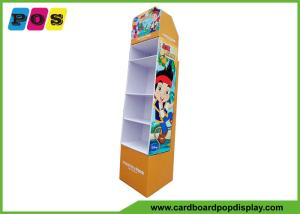 Wholesale Corrugated Cardboard Toy Display Stand Paper Floor Rack For Promotion FL108 from china suppliers
