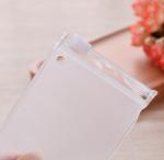 Recyclable Cosmetic Clear Vinyl Zipper Pouch With Printing Eco Friendly
