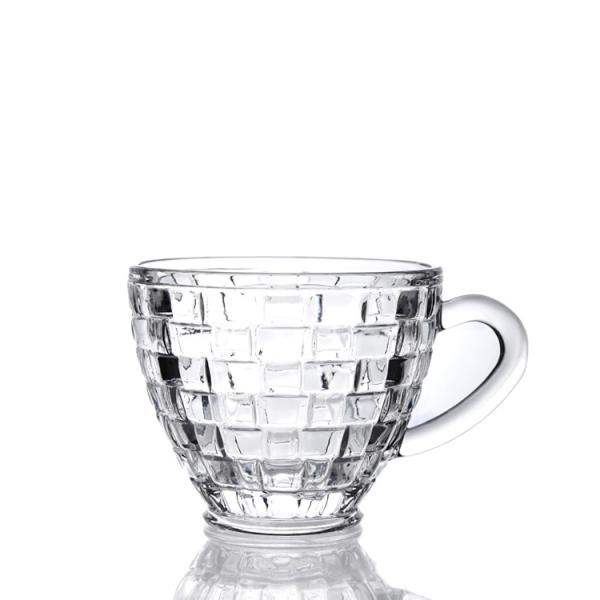 Popular products 5oz Woven Collection Clear Transparent 150ml Coffee Mug Tea
