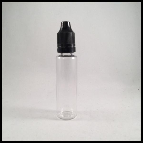 Pharmaceutical Medicine Dropper Bottle , PET Transparent 25ml Plastic Dropper Bottles