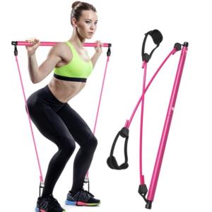 Wholesale 52cm TPE Yoga Exercise Pilates Bar Stick from china suppliers