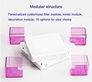 Wholesale Auto Mini Dust H13 HEPA Negative Ion Generator Air Purifier from china suppliers
