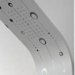 All Aluminum shower cloumn ,shower panel DB-1547 1600X200X75MM