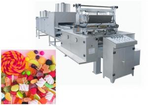 China Long Duration Time Jelly Bean Candy Making Machine Touch Screen Control Type on sale