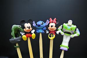 Wholesale Various Styles Disney Character Figures Bamboo Ear Pick For Souvenir from china suppliers
