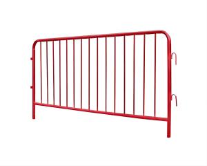 Wholesale Road Galvanized Steel 96&quot; Crowd Control Barrier Stand Fence Metal Traffic Barriers Fence from china suppliers