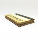 Free Design Wood Rfid Gift Printing Promotional Magnetic Stripe Card Smart Card