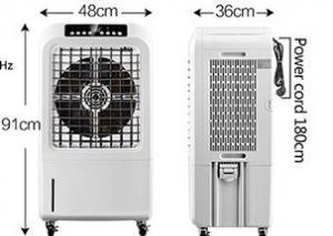China 150W 220V Industrial Water Air Cooler 7.5H Remote Control Timer Air Conditioner on sale