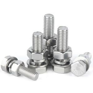 Wholesale Heavy Duty Hex Head Bolts M6 Thread Length 12mm A2-70 Grade For Construction from china suppliers