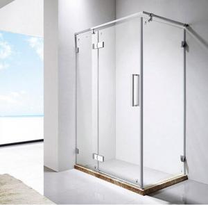 Wholesale 5mm Bathroom Shower Screens Tempered Glass Polishing Finish Cubicle Shower Rooms Enclosure from china suppliers