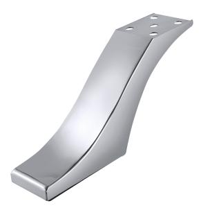 Wholesale 130mm high curved furniture legs contemporary custom chrome sofa legs SL-076 from china suppliers