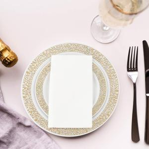 Wholesale Folding Soft Table Paper Napkin Tissue For Restaurant Wedding from china suppliers