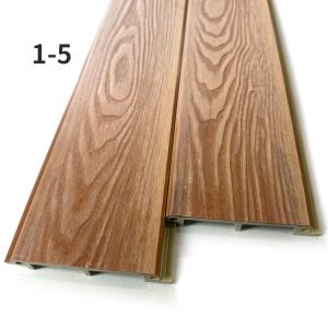 Composite WPC Wood Panel Outdoor Fireproof External Timber Wall Cladding